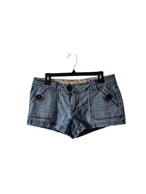 Bongo Vintage 2000s Y2K Shorts 11 Low Rise Jean Micro Mini Cargo Utility Pocket